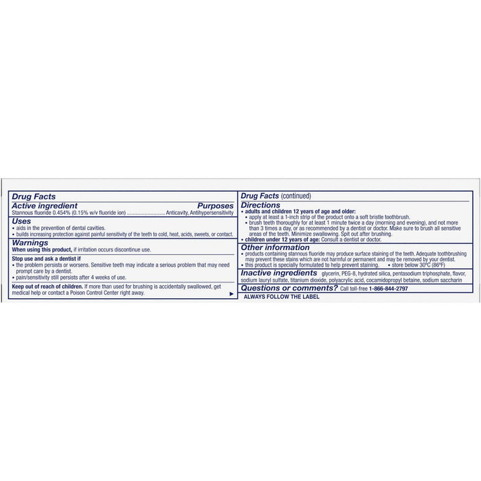 Sensodyne Repair & Protect Whitening Toothpaste - 3.4oz