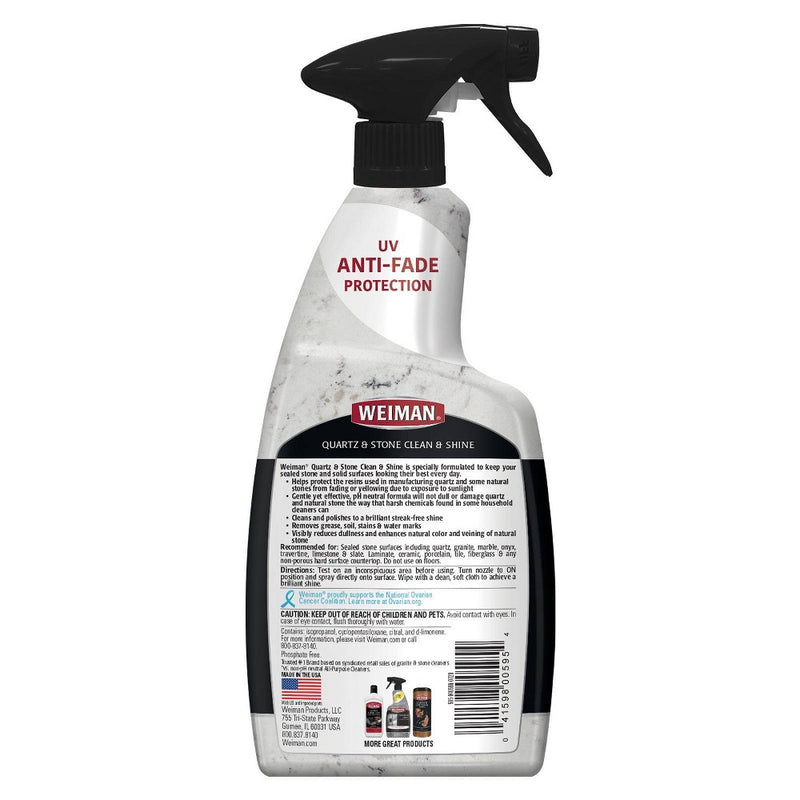 Weiman Quartz Clean & Shine All Purpose Cleaner - 24 fl oz (LOCAL PICKUP ONLY)
