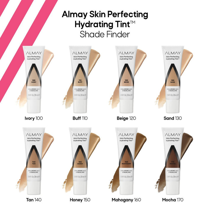 Almay Hydrating Lightweight with Light Coverage Liquid Foundation Tint - 150 Honey - 0.94 fl oz