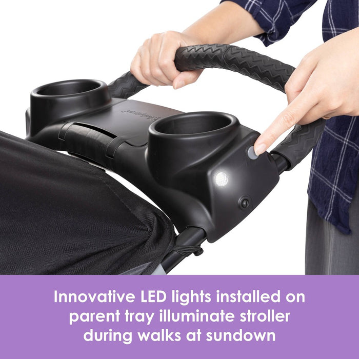 Baby Trend Expedition Plus Jogger with LED Safety Light - Madrid Black (LOCAL PICKUP ONLY)