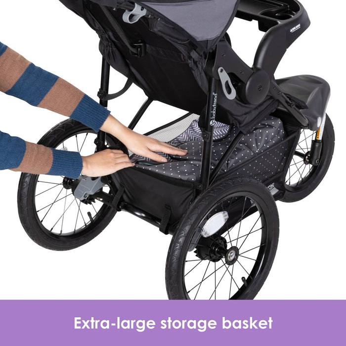 Baby Trend Expedition Plus Jogger with LED Safety Light - Madrid Black (LOCAL PICKUP ONLY)