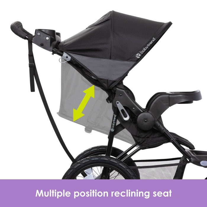 Baby Trend Expedition Plus Jogger with LED Safety Light - Madrid Black (LOCAL PICKUP ONLY)