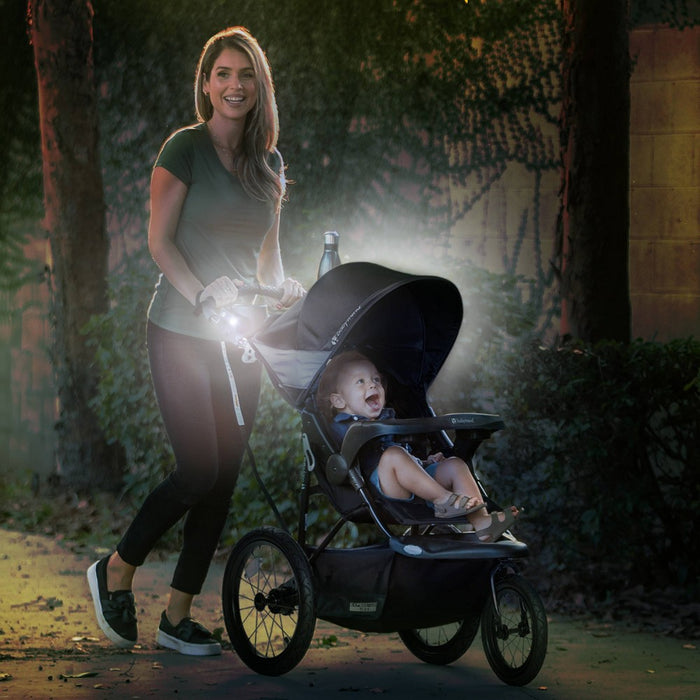Baby Trend Expedition Plus Jogger with LED Safety Light - Madrid Black (LOCAL PICKUP ONLY)