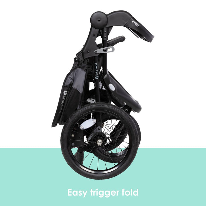 Baby Trend Expedition Plus Jogger with LED Safety Light - Madrid Black (LOCAL PICKUP ONLY)