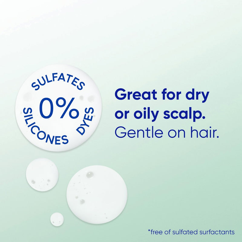 Head & Shoulders Bare Anti Dandruff Pure Clean Shampoo, Sulfate Free - 13.5 fl oz