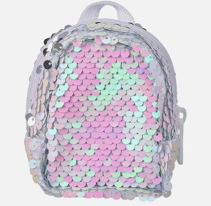 Real Littles Themed Backpack - White Spangled
