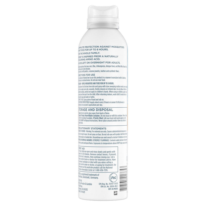 Zevo On Body Aerosol Personal Repellents and Bug Sprays - 6oz
