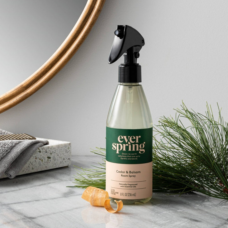 Air Care Fragrance Room Spray - Cedar & Balsam - 8 fl oz - Everspring
