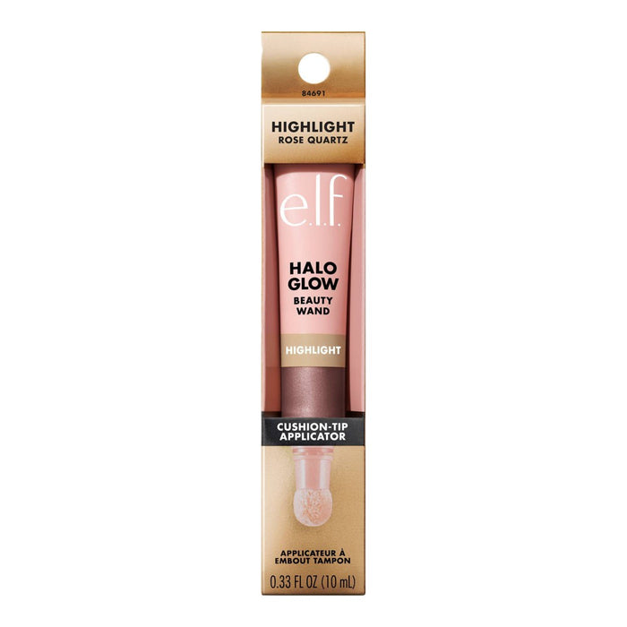e.l.f. Halo Glow Highlighter Beauty Wand - Rose Quartz - 0.33 fl oz