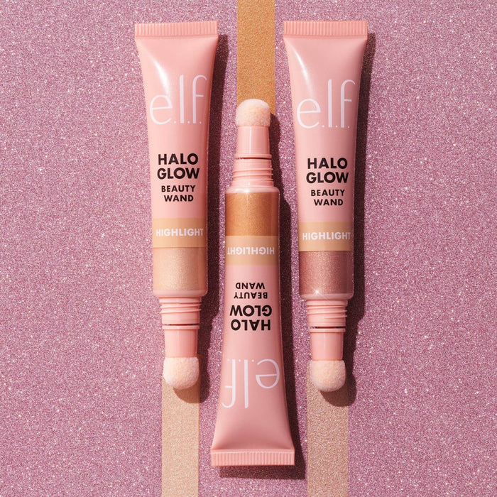 e.l.f. Halo Glow Highlighter Beauty Wand - Rose Quartz - 0.33 fl oz