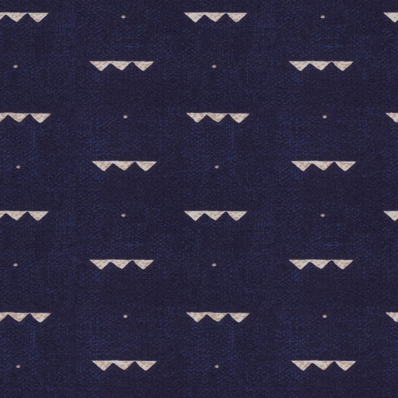 18"x20" Geometric Woven Outdoor Chair Seat Cushion Dark Blue - Threshold