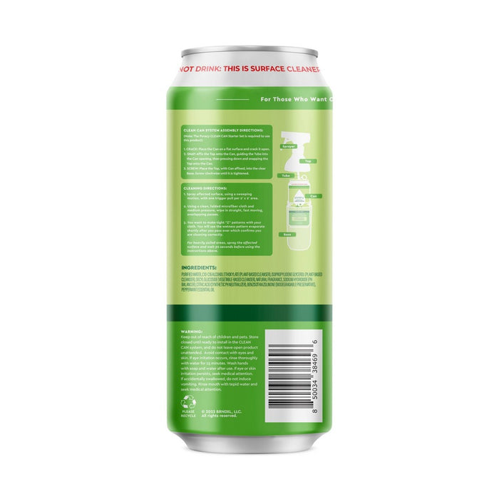 Puracy Green Tea & Lime Clean Surface Cleaner Refill Can - 14.4 fl oz