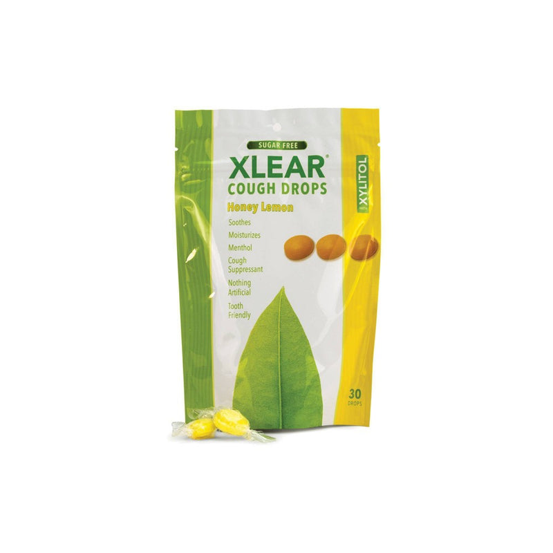 Xlear Honey Lemon Cough Drops - 4.32 fl oz