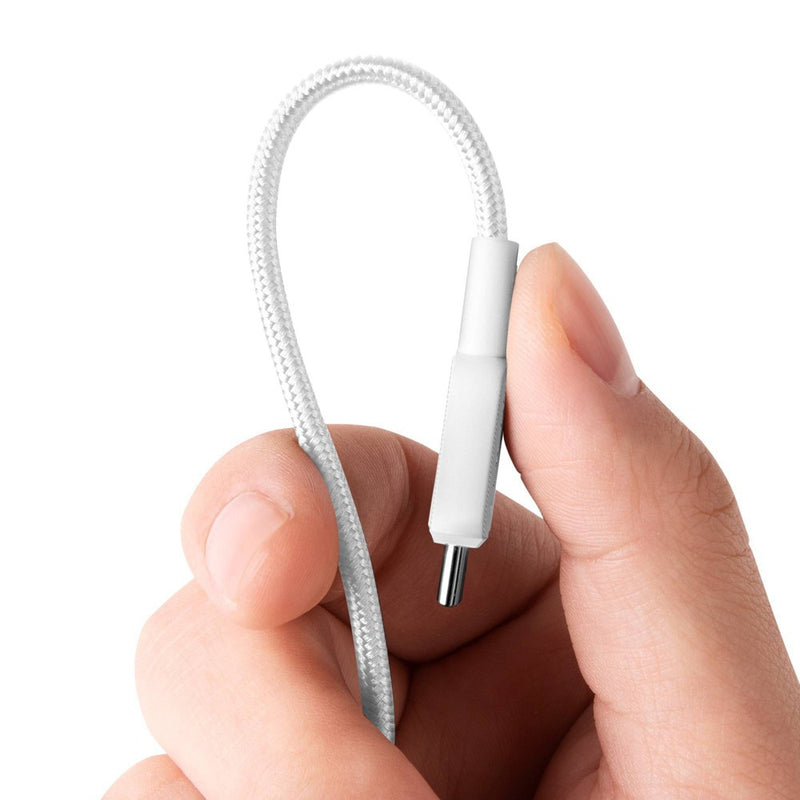 Anker 3' 60W Braided USB-C to USB-C Max Fast Charging Cable - White