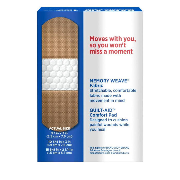 Band-Aid Flexible Fabric Brand Adhesive Bandages - 30ct