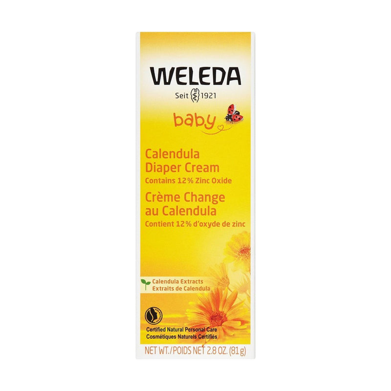 Weleda Calendula Diaper Cream with Zinc Oxide - 2.8oz