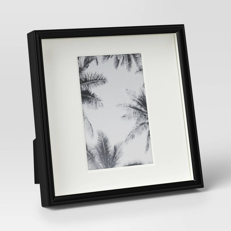 4"x6" Deep Profile Metal Table Frame Black - Threshold