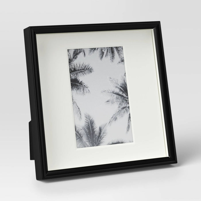 4"x6" Deep Profile Metal Table Frame Black - Threshold