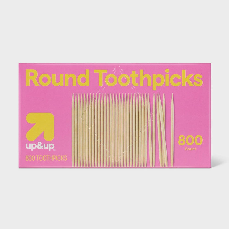 Round Toothpicks - 800ct - up & up