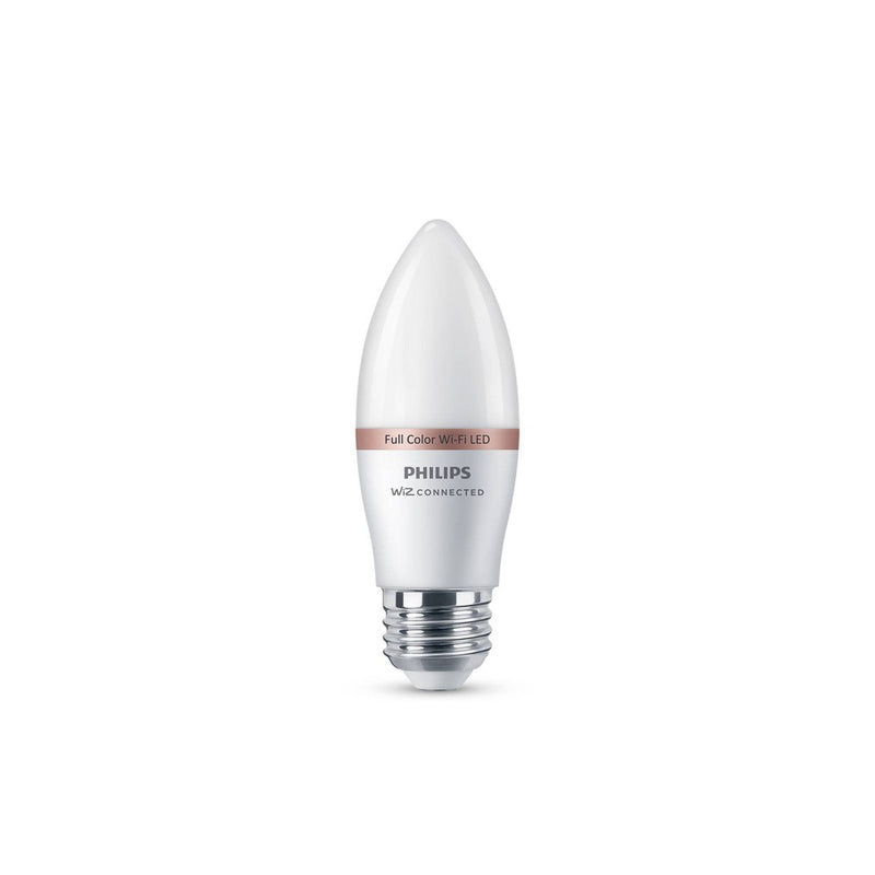 Philips Smart 40W Color Candelabra Base (E12) Candle 1P