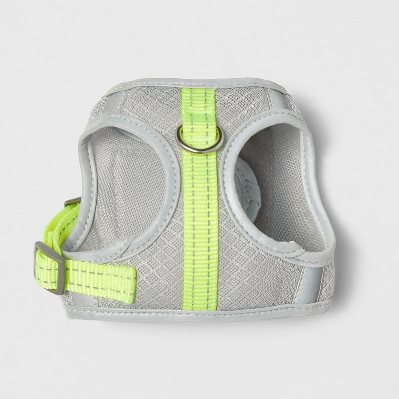 Reflective Basic Mesh Dog Harness - XS - Gray - Boots & Barkley