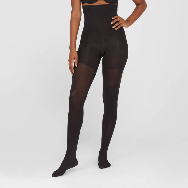 ASSETS by SPANX Women's High-Waist Shaping Tights - Black 2