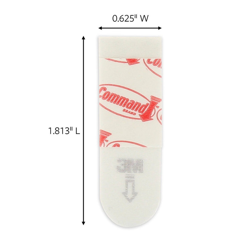 Command 60 Strips Poster Strips Value Pack Adhesives White