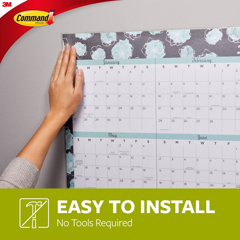 Command 60 Strips Poster Strips Value Pack Adhesives White
