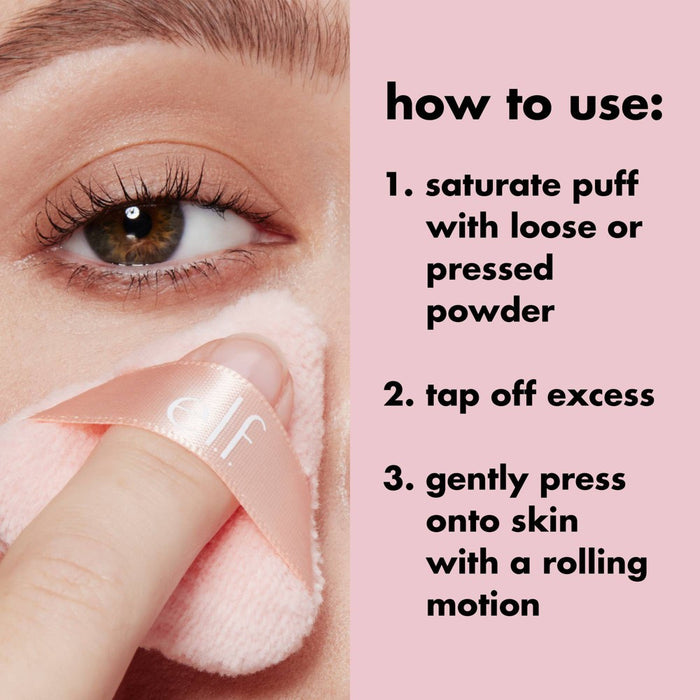 e.l.f. Halo Glow Pinkie Puffs Beauty Tool