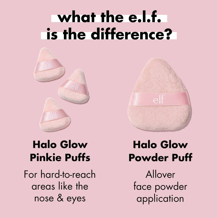 e.l.f. Halo Glow Pinkie Puffs Beauty Tool
