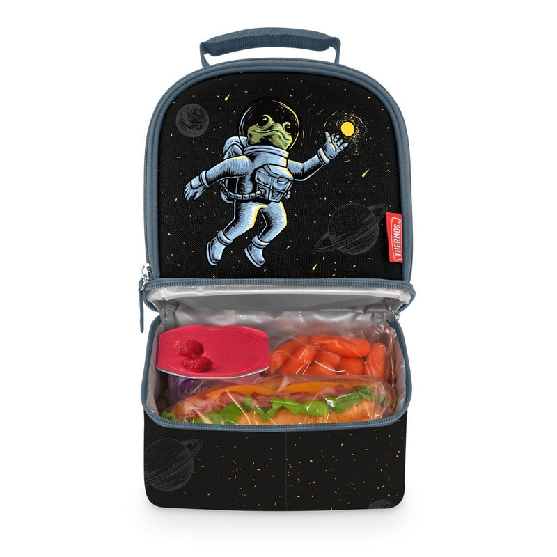 Thermos Dual Compartment Lunch Bag - Space Frog