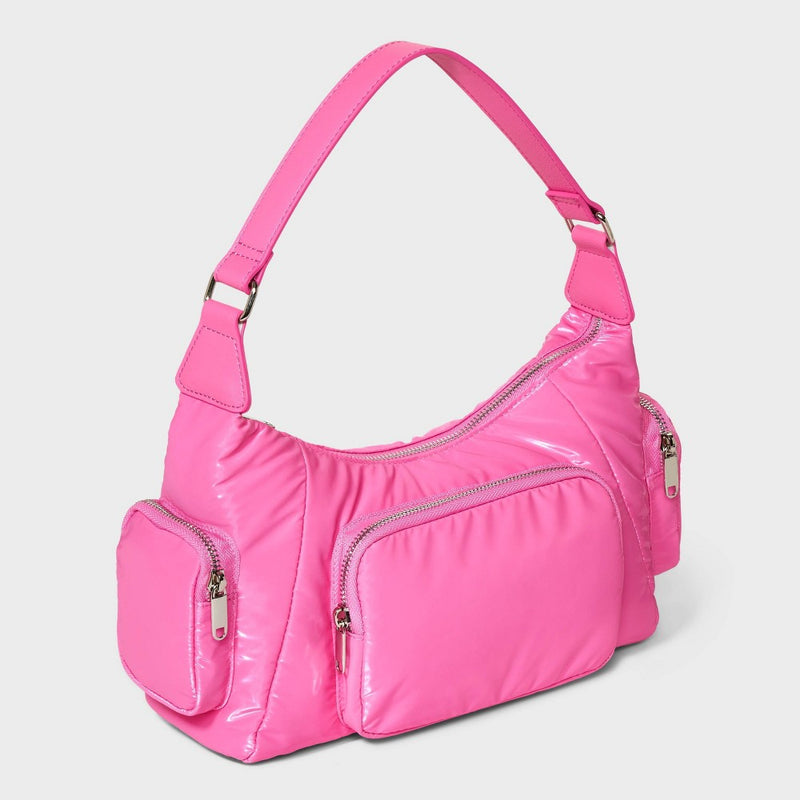 Utility Shoulder Handbag - Wild Fable Pink