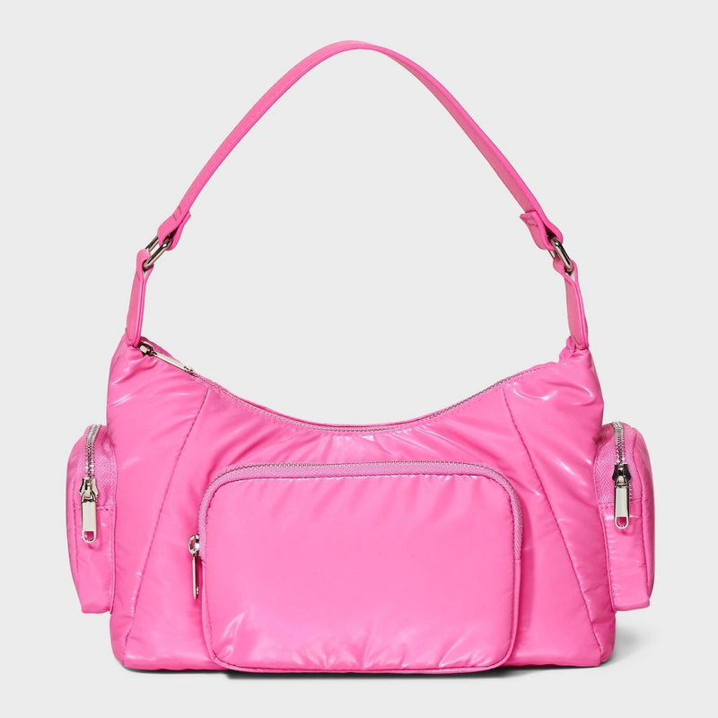 Utility Shoulder Handbag - Wild Fable Pink