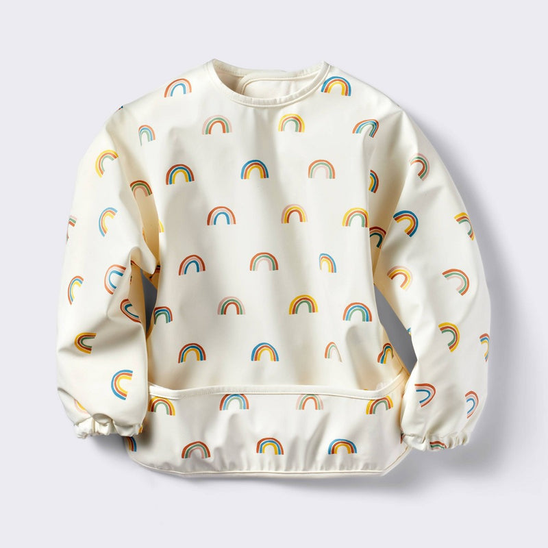 Long Sleeve Bib - Rainbow - Cloud Island