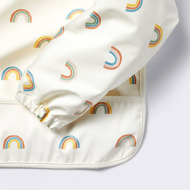 Long Sleeve Bib - Rainbow - Cloud Island
