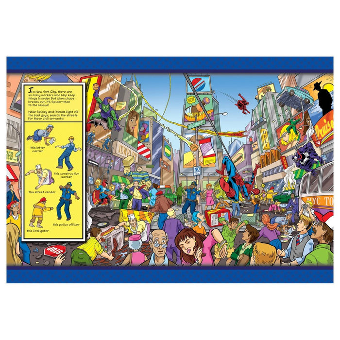 Marvel Look and Find 3D Activity Book with 3D Glasses (Hardcover)