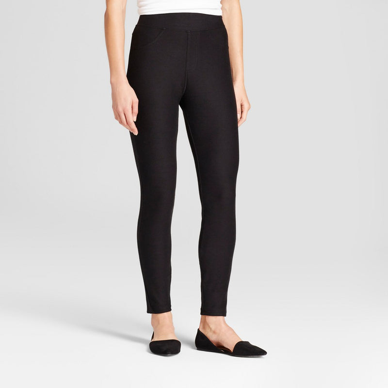 Women's High-Waist Jeggings - A New Day Black M