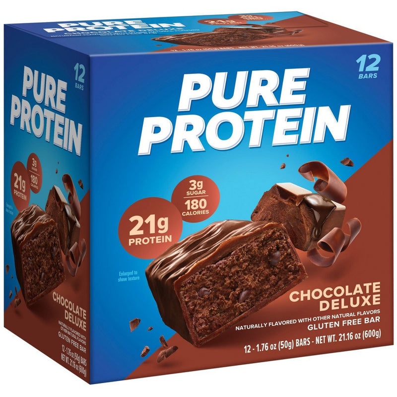 Pure Protein Bar - Chocolate Deluxe - 12ct