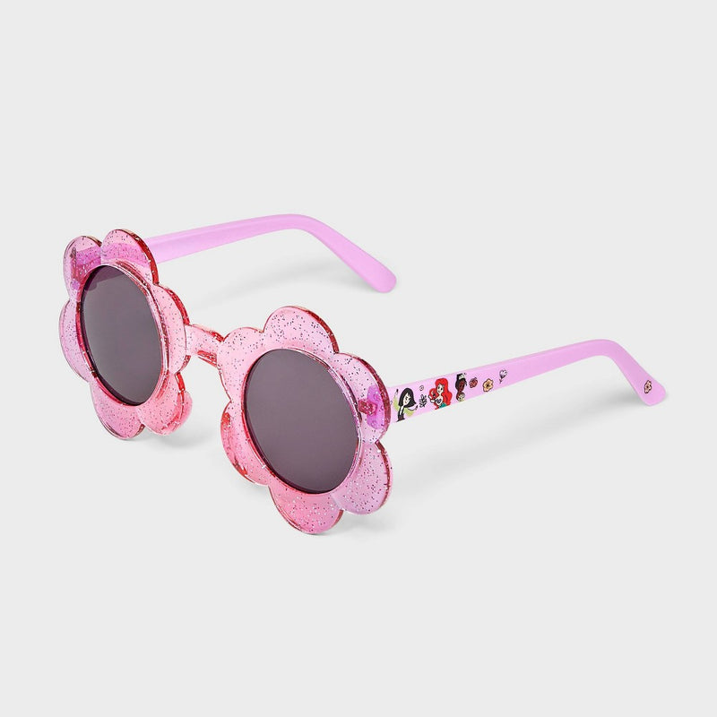 Toddler Girls' Disney Princess Flower Frame Sunglasses - Pink