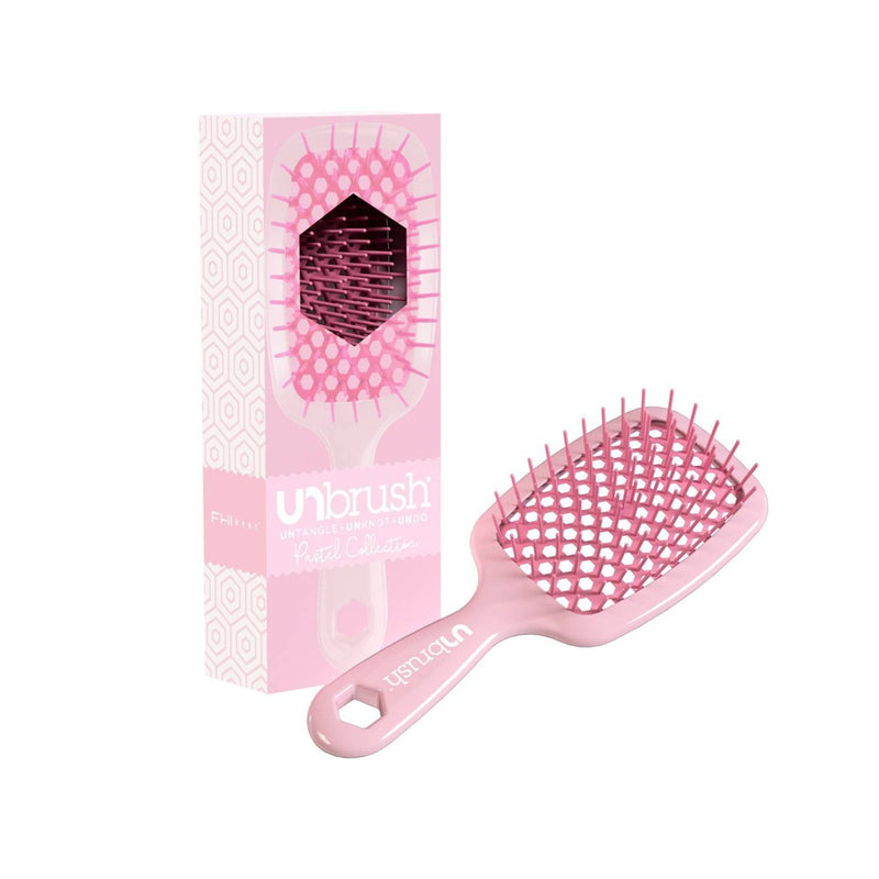 UNbrush Detangler Hair Brush - Peony Light Pink