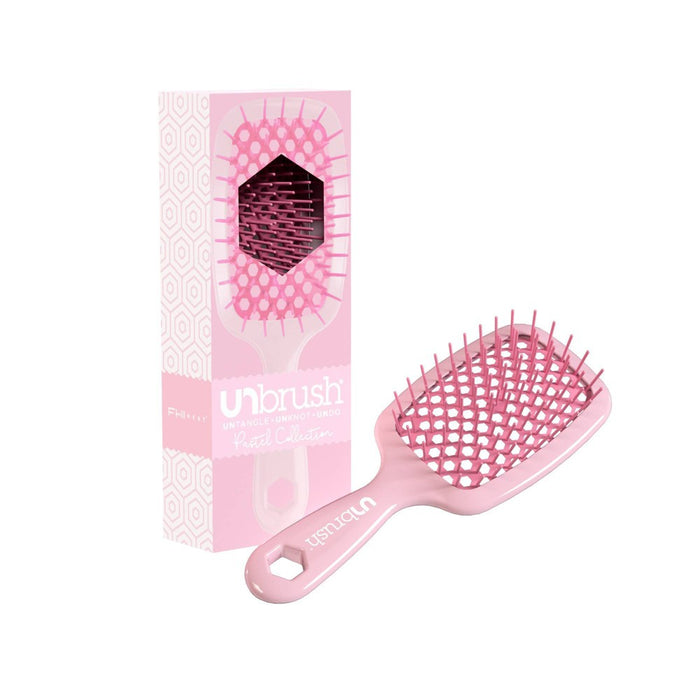 UNbrush Detangler Hair Brush - Peony Light Pink