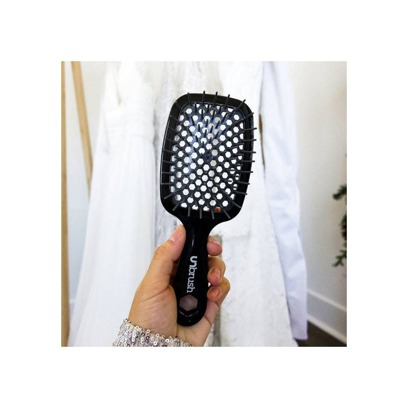 UNbrush Detangler Hair Brush - Midnight