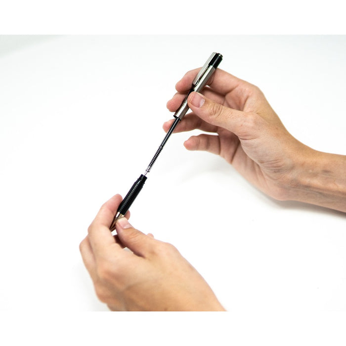 Zebra 4ct Gel Pens 0.7mm G-301 Stainless Steel Black