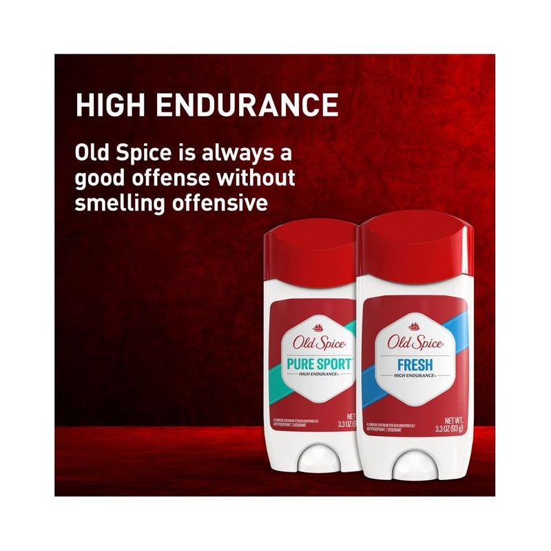 Old Spice Men's High Endurance Anti-Perspirant and Deodorant Invisible Dry Spray for Men - 4.3oz