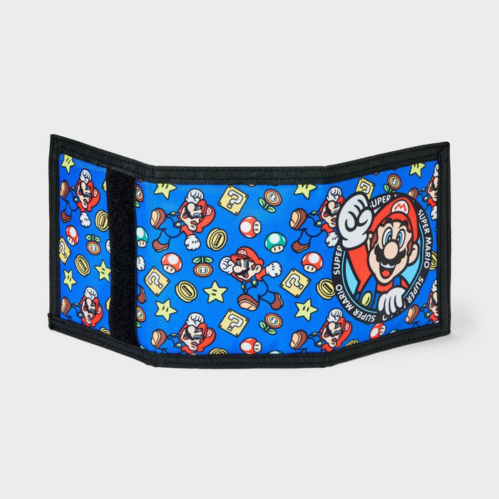 Boys' Super Mario Wallet - Blue