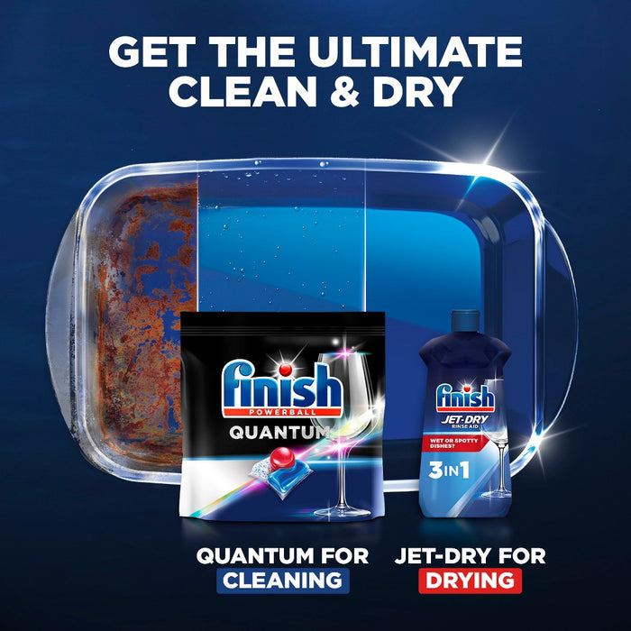 Finish Quantum Dishwasher Detergent Tablets - 62ct