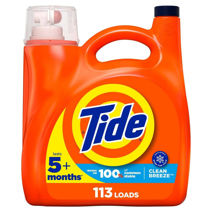 Tide Clean Breeze High Efficiency Liquid Laundry Detergent - 149 fl oz