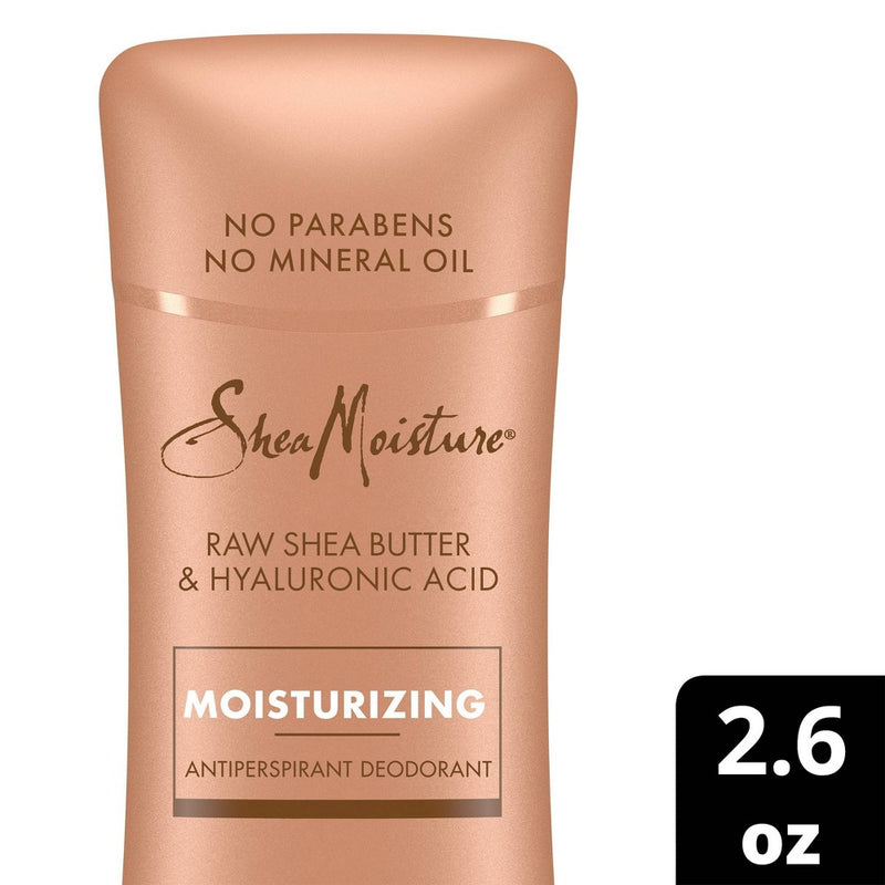 SheaMoisture Moisturizing Antiperspirant Deodorant Stick with Raw Shea Butter & Hyaluronic Acid - 2.6oz