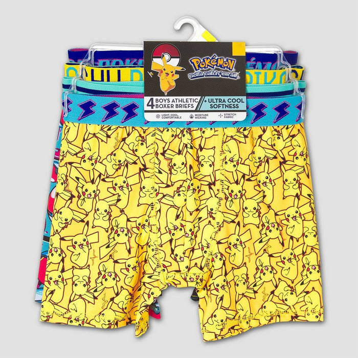 Boys' Pokemon 4pk Underwear - 10