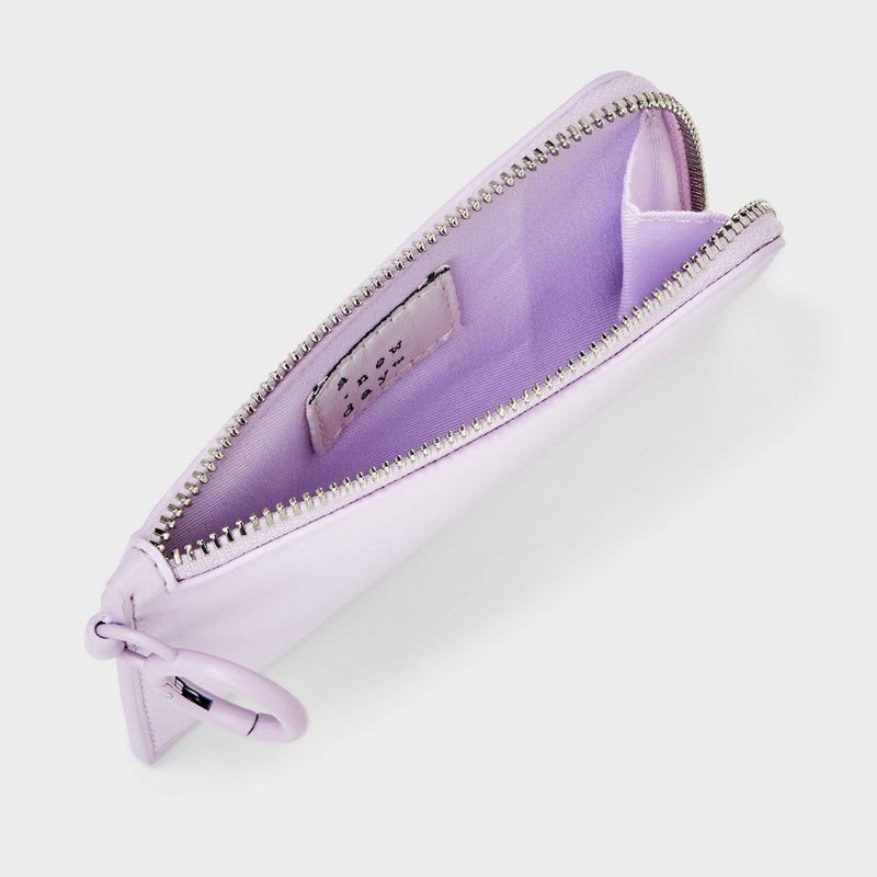 L-Zip Card Case - A New Day Purple